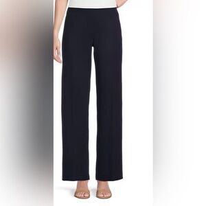 J. McLaughlin Classic Knit  Black Wide Leg Pants Size 4